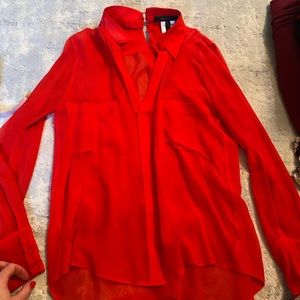 Bcbg maxazria silk blouse